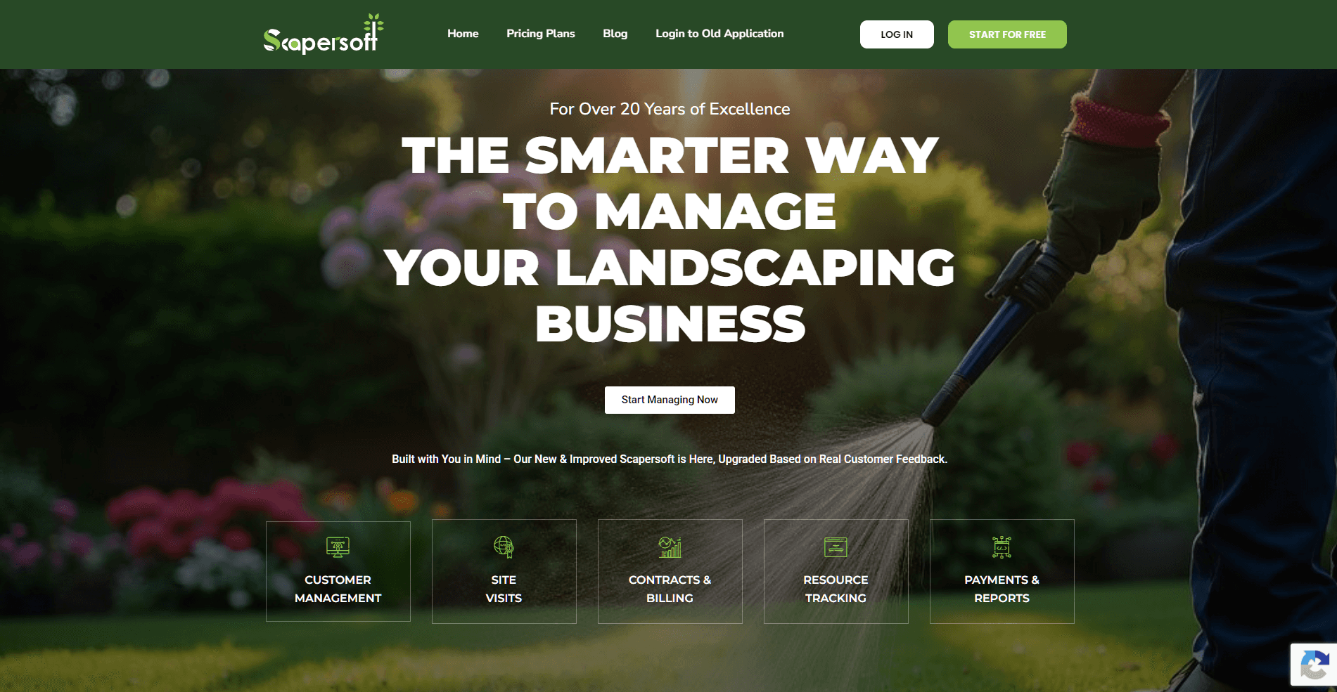 ScaperSoft landscaping and lawn care business management platform