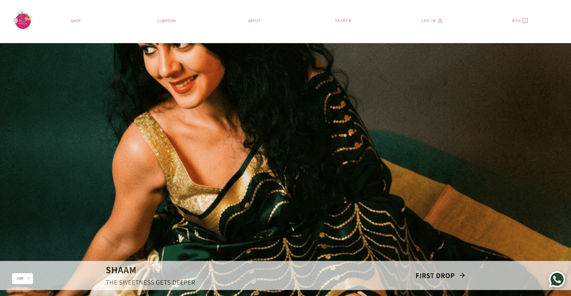Safar Ki Dukaan Shopify clothing, saree and accessories storefront